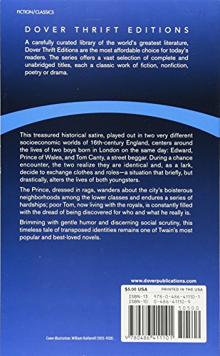 The Prince and the Pauper (Dover Thrift Editions)