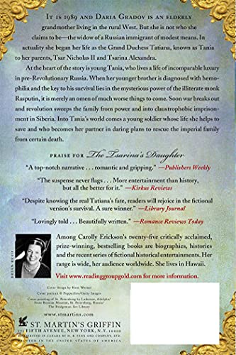 The Tsarina's Daughter: A Novel (Reading Group Gold)