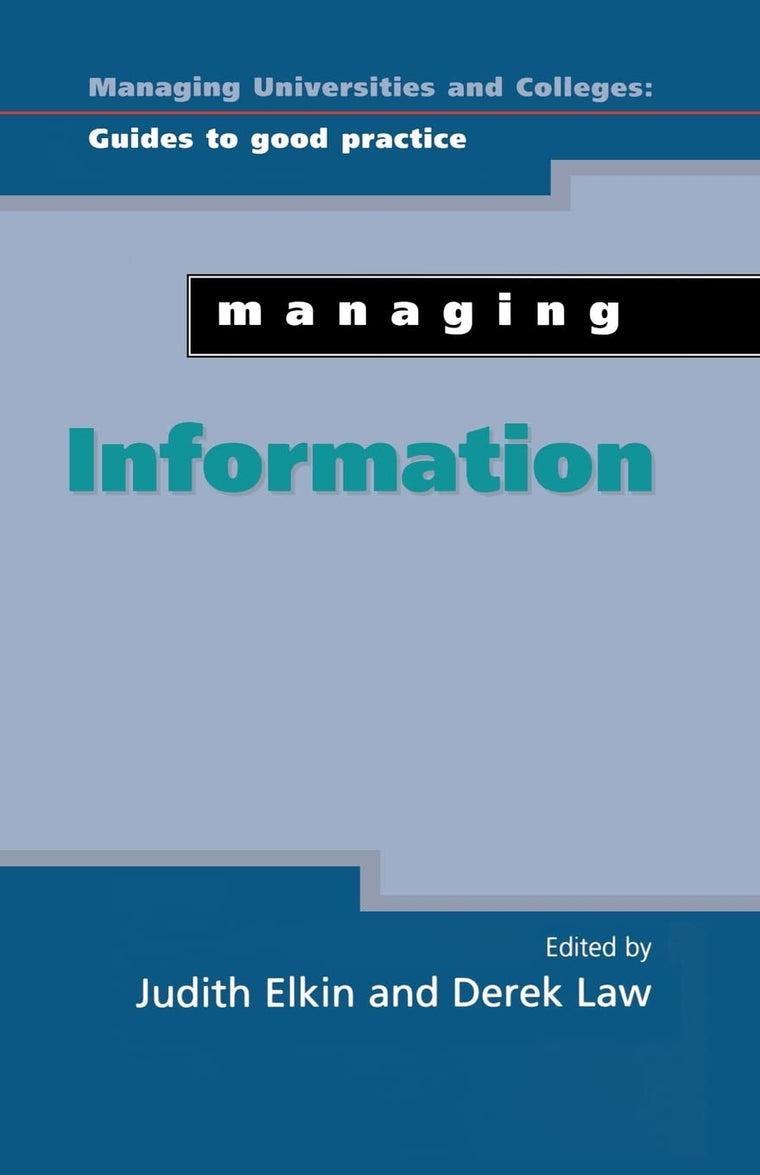 Managing Information (International Marketing Series)