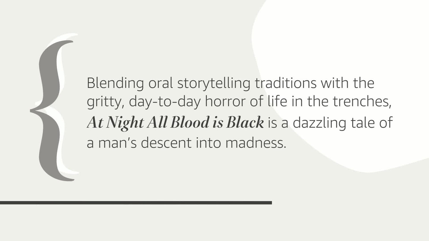 At Night All Blood Is Black: A Novel