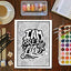 Color the Words of Jesus: A Christian Coloring Book