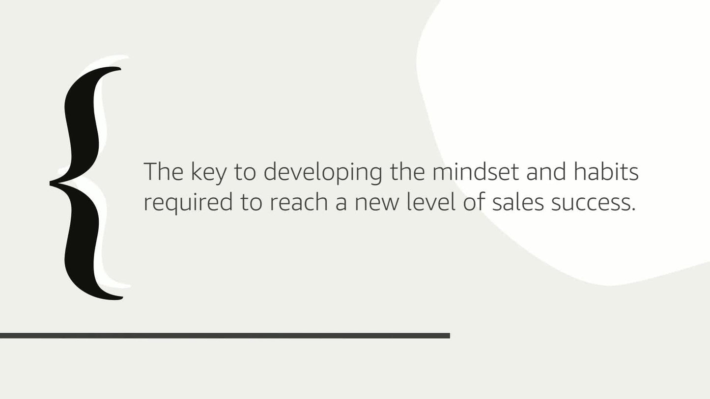 A Mind for Sales: Daily Habits and Practical Strategies for Sales Success