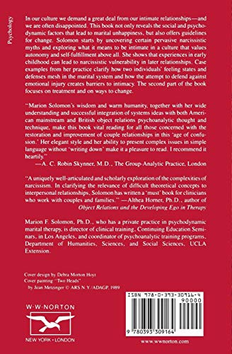 Narcissism and Intimacy: Love and Marriage in an Age of Confusion