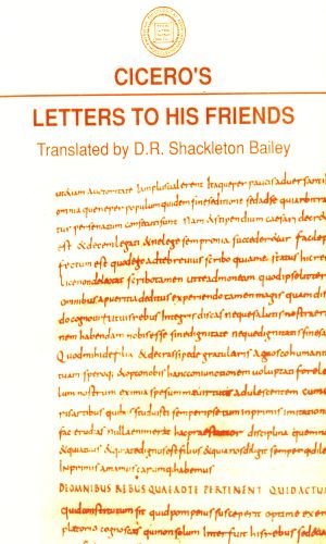 Cicero's Letters to His Friends (Society for Classical Studies Classical Resources)