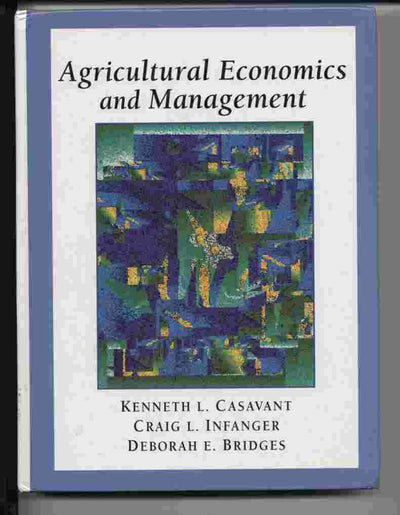 Agricultural Economics and Management