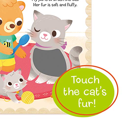 Mommy's Big Helper Touch & Feel Board Book, Ages 1-5