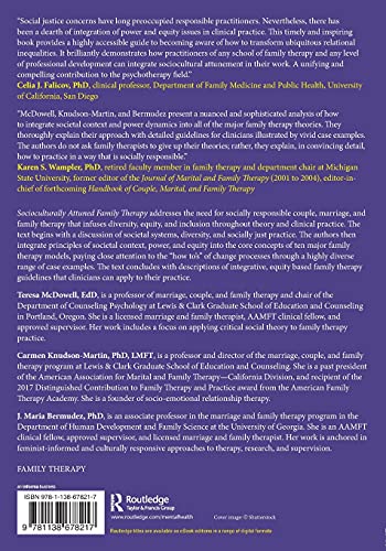 Socioculturally Attuned Family Therapy: Guidelines for Equitable Theory and Practice