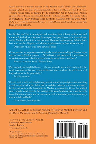 For Prophet and Tsar: Islam and Empire in Russia and Central Asia