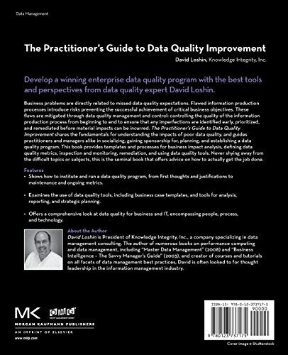 The Practitioner's Guide to Data Quality Improvement (The Morgan Kaufmann Series on Business Intelligence)