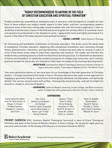 Christian Education: A Guide to the Foundations of Ministry — back cover
