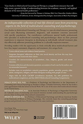 Case Studies in Multicultural Counseling and Therapy