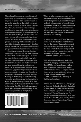 Materiality (Politics, History, and Culture)