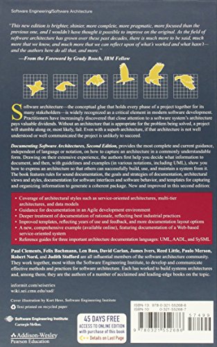 Documenting Software Architectures: Views and Beyond
