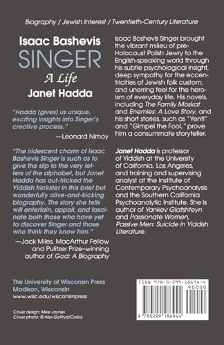 Isaac Bashevis Singer: A Life