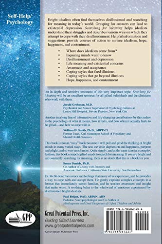 Searching for Meaning: Idealism, Bright Minds, Disillusionment, and Hope
