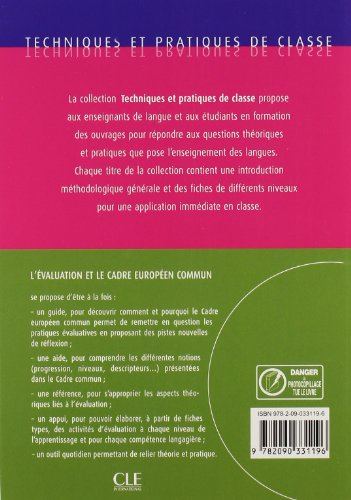 L'Evaluation Et Le Cadre Europeen (French Edition)