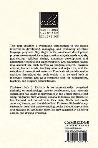 Curriculum Development in Language Teaching (Cambridge Professional Learning)