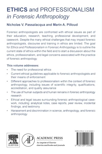 Ethics and Professionalism in Forensic Anthropology