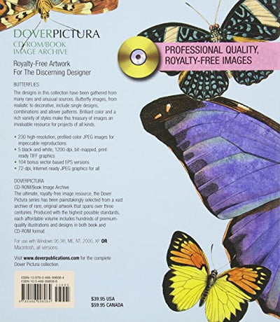 Butterflies (Dover Pictura Electronic Clip Art)