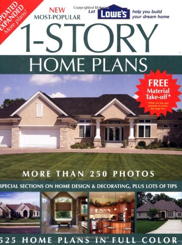 New Most Popular 1-Story Home Plans