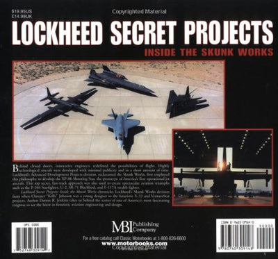 Lockheed Secret Projects: Inside the Skunk Works (Colortech)
