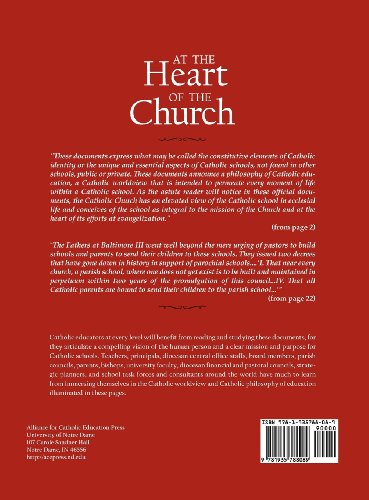 At the Heart of the Church: Selected Documents of Catholic Education