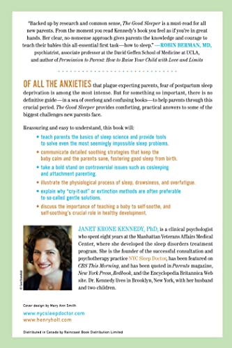 The Good Sleeper: The Essential Guide to Sleep for Your Baby--and You — back cover