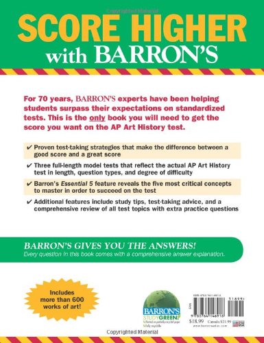 Barron's Ap Art History (Barron's Study Guides)