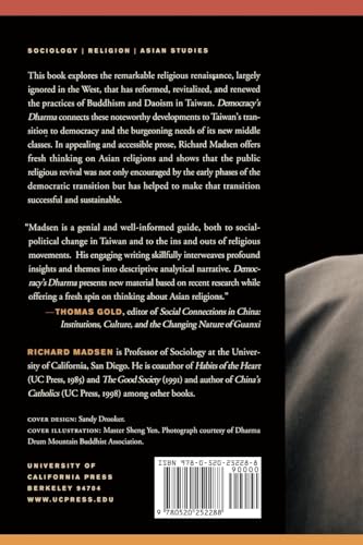 Democracy's Dharma: Religious Renaissance and Political Development in Taiwan