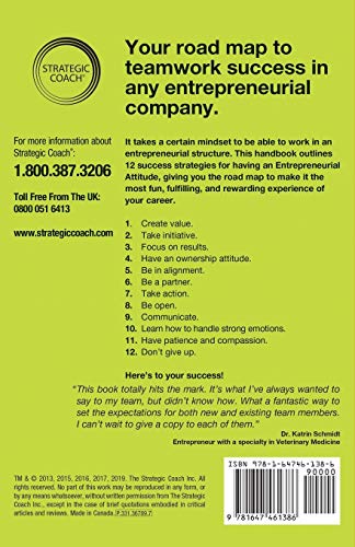The Team Success Handbook: 12 Strategies For Highly Productive Entrepreneurial Teams