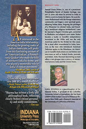 An American in Gandhi's India: The Biography of Satyanand Stokes