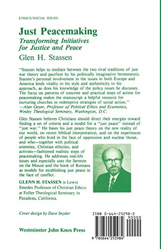 Just Peacemaking: Transforming Initiatives for Justice and P