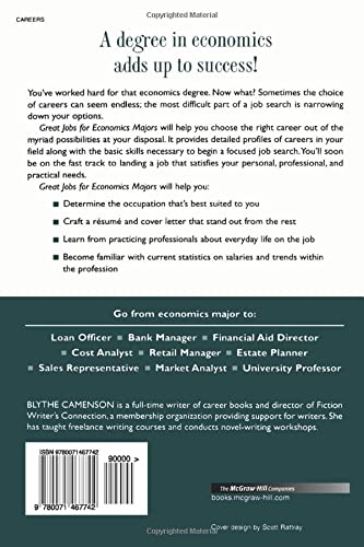 Great Jobs for Economics Majors (Great Jobs ForSeries)