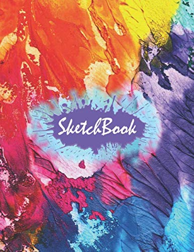 Sketch Book: Notebook for Drawing, Large 8.5"x11" 110 Blank Paper Sketch pad for drawing, Writing, Painting, Sketching, Doodle Pad and drawing notebook journal