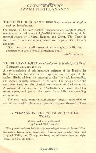 Self-Knowledge: Atmabodha — back cover
