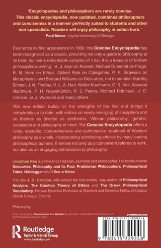 The Concise Encyclopedia of Western Philosophy