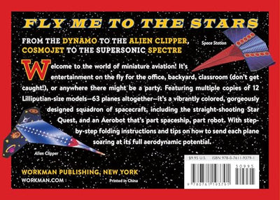 Space Flyers Paper Airplane Book: 63 Mini Planes to Fold and Fly (Paper Airplanes)