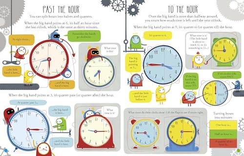 Lift-the-flap Telling the Time (Lift-the-flap Maths)