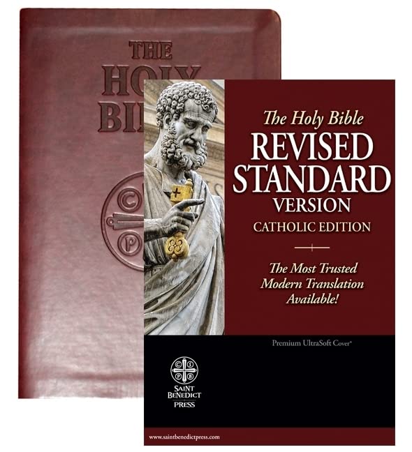 The Holy Bible RSV Catholic Edition - Burgundy