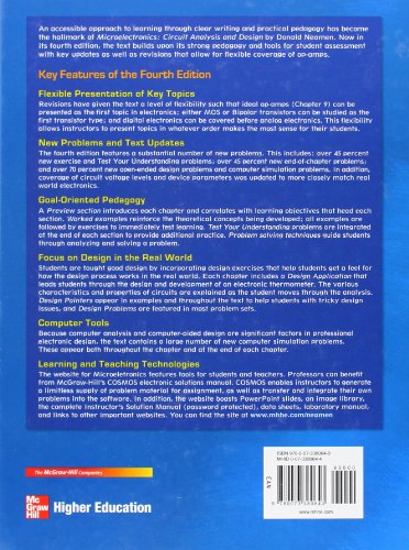 Microelectronics Circuit Analysis and Design