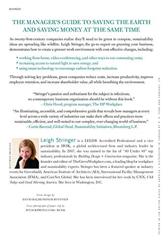 The Green Workplace: Sustainable Strategies that Benefit Employees, the Environment, and the Bottom Line