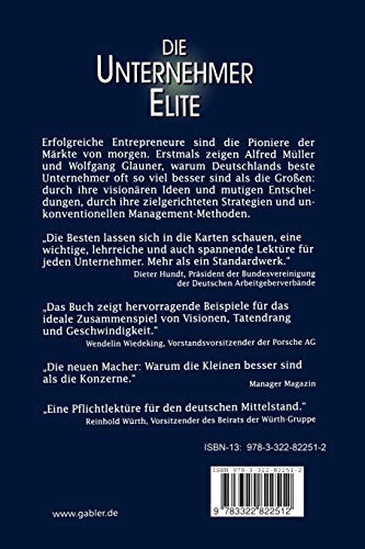 Die Unternehmer-Elite: Wachstumsstrategien erfolgreicher Entrepreneure (German Edition)