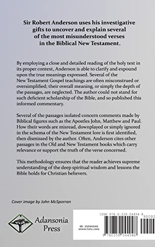 Misunderstood Texts of the Bible: Verses and Teachings of the New Testament Clarified and Explained (Hardcover)
