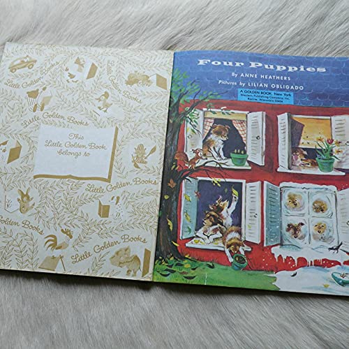 Four Puppies (A Little Golden Book)