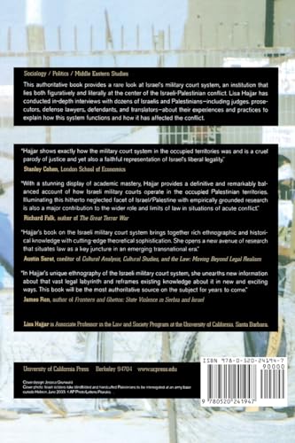 Courting Conflict: The Israeli Military Court System in the West Bank and Gaza