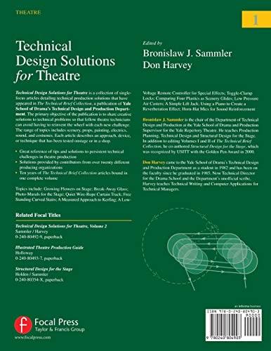 Technical Design Solutions for Theatre: The Technical Brief Collection Volume 1