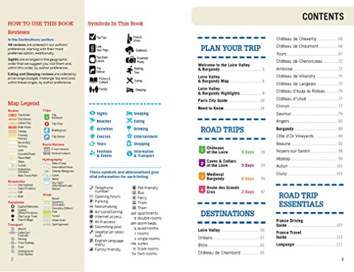 Lonely Planet Chateaux of the Loire Valley Road Trips 1 (Travel Guide)