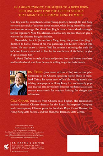 A Bond Undone: The Definitive Edition (Legends of the Condor Heroes, 2)