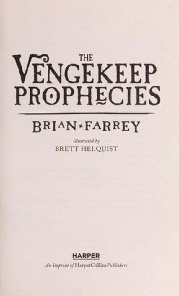 The Vengekeep Prophecies (Vengekeep Prophecies, 1)