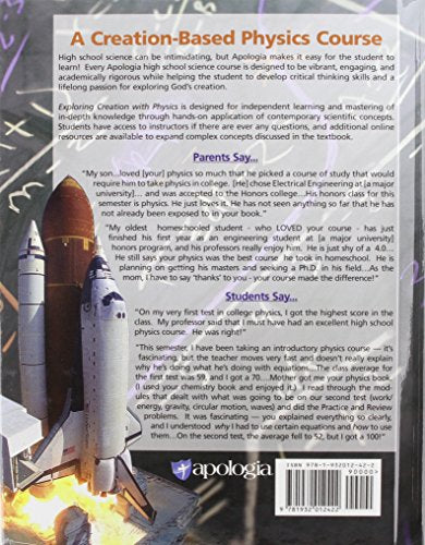Exploring Creation with Physics 2nd Edition, Textbook